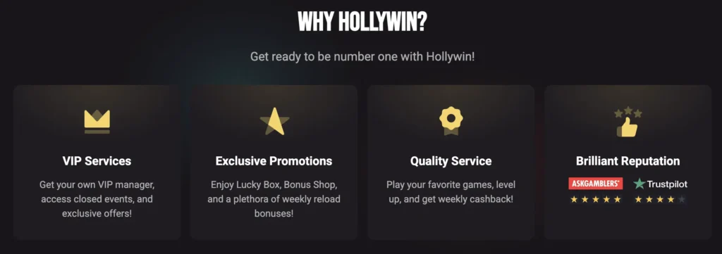 hollywin benefits